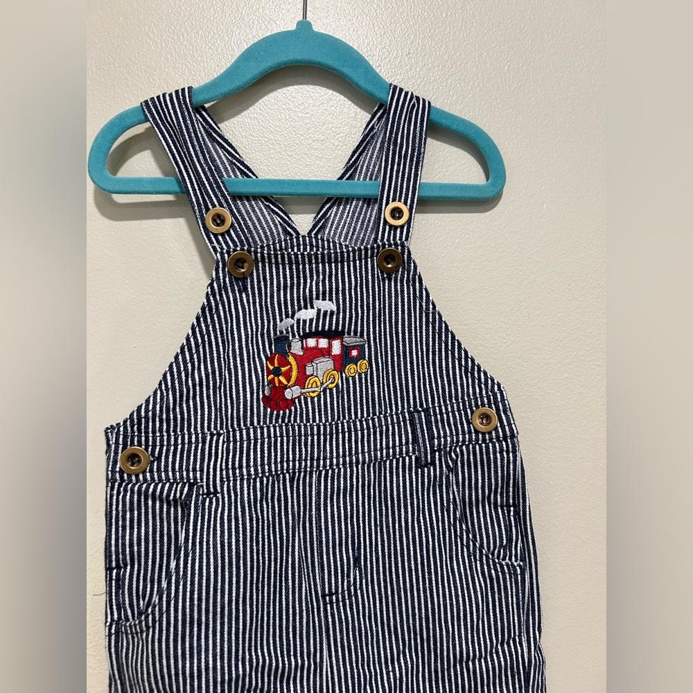 Vintage train overalls